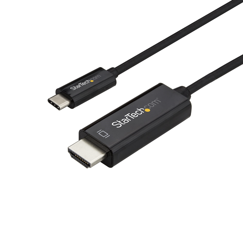 You Recently Viewed StarTech CDP2HD3MBNL 10ft (3m) USB C to HDMI Cable - 4K 60Hz - Black Image